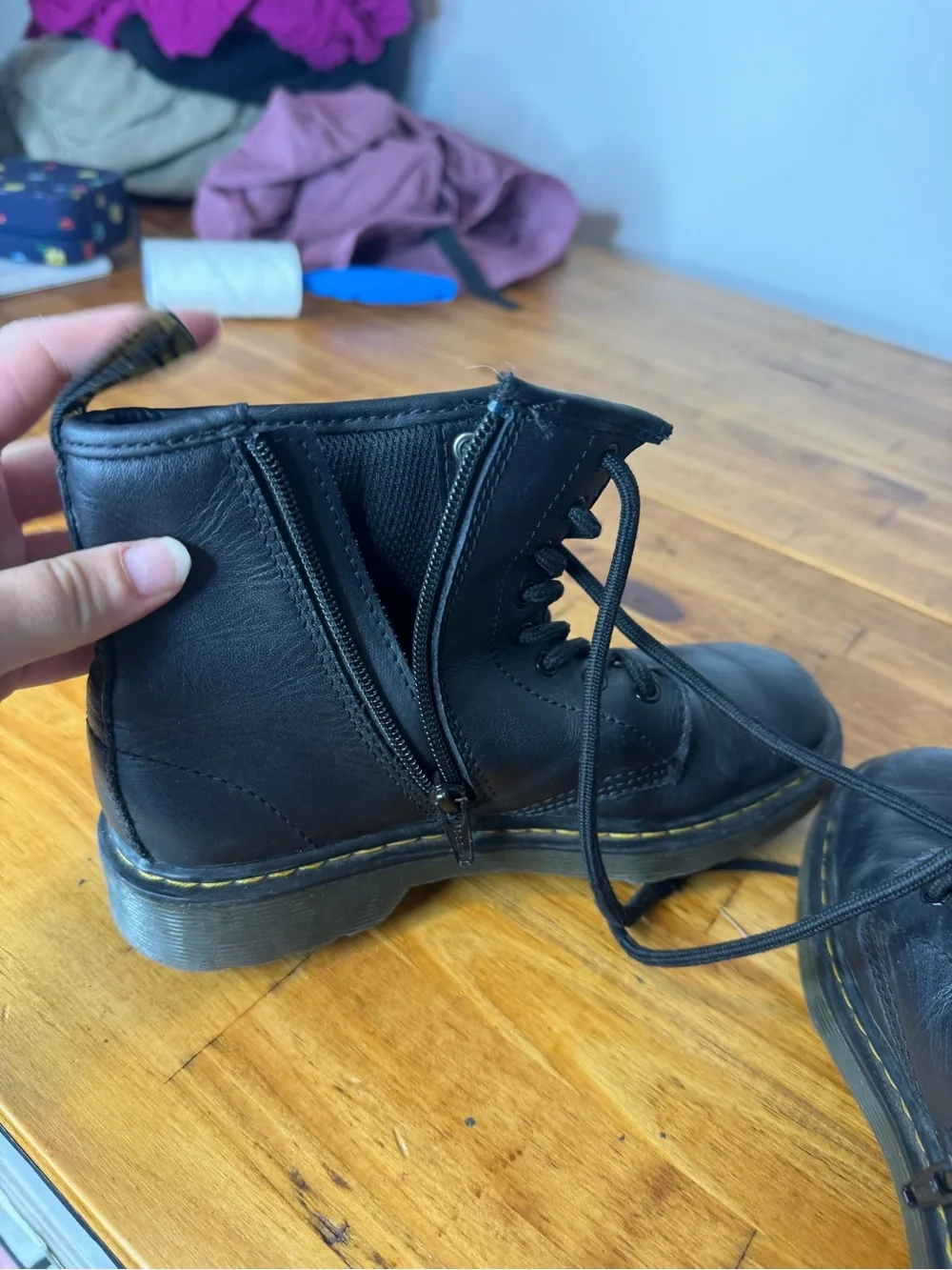 Dr. Martens black colorway